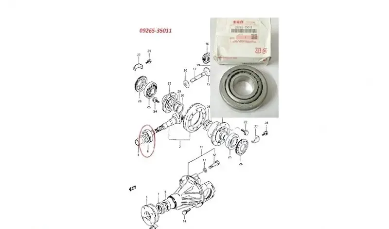For Suzuki Samurai Sj413 Grand Vitara,Jimny,Escudo Bearing 09265-35011 - OEM
