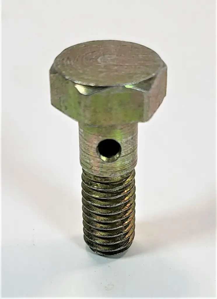 BANJO BOLT (M6) FOR ROCKSHAFT LUBE PIPE ON MAHINDRA TRACTOR (007200824C1)