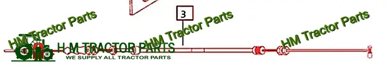 CABLE, HAND/FOOT ACCELERATOR (007535552C1)