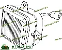 HEAD LAMP ASSEMBLY FOR C27|C35 MAHINDRA TRACTOR 000041538C11