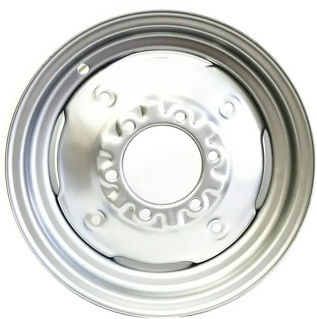 Mahindra Tractor RIM & Disc Front Wheel Complete 4.50 x 16 Silver