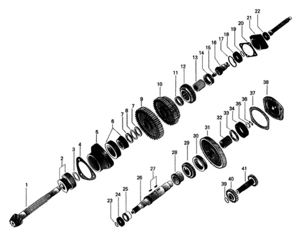 MAHINDRA TRACTOR OIL SEAL, CLUTCH SHAFT 005554966R91