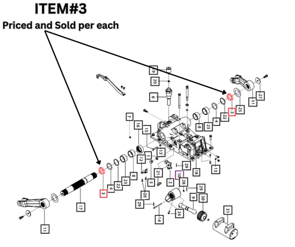MAHINDRA TRACTOR OIL SEAL 3L 55 85X73 03X10 5 (007207489C1)