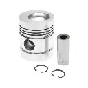 Piston, Pin & Clips suitable for Massey Ferguson - 742621M91 4224523M91 3638405M91