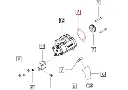 HYDRAULIC PUMP GASKET FOR 5145 & 5155 MAHINDRA TRACTORS (E007204062D2)