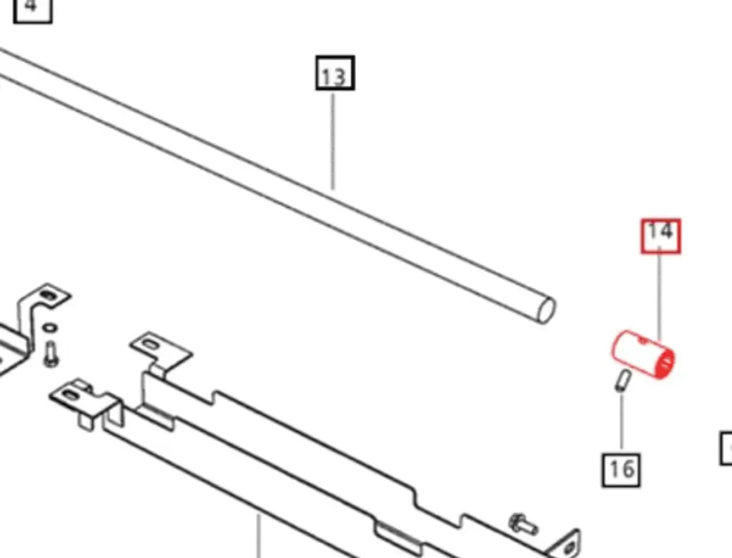 REAR SLEEVE FOR 4 WHEEL DRIVE DRIVELINE ON 3535|3540|4035|5035 MAHINDRA TRACTOR (E006502943B1)