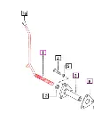 PTO SHIFT LEVER FOR 475 MAHINDRA TRACTOR (005557233R91)