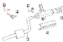 MOUNTING BRACKET, (EXHAUST SILENCER) FOR MAHINDRA TRACTOR (005557376R1)