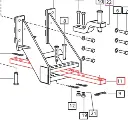 DRAWBAR (7520) FOR MAHINDRA TRACTOR (E007900042D1)