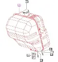 FUEL TANK ASSEMBLY  FOR MAHINDRA TRACTOR (007515301C91)