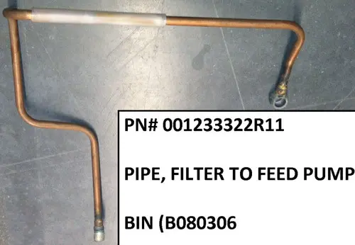 FUEL LINE, (FILTER TO HAND PRIMER) FOR MAHINDRA TRACTOR (001233322R11)