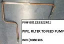 FUEL LINE, (FILTER TO HAND PRIMER) FOR MAHINDRA TRACTOR (001233322R11)