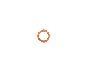 WASHER, COPPER BANJO (M8 X 1) FOR MAHINDRA TRACTOR (001081728R1)