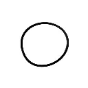 SEALING RING, (FUEL FILTER) FOR MAHINDRA TRACTOR (001082277R1)