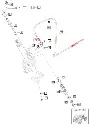 HAND ACCELERATOR (THROTTLE) CABLE FOR 5145 & 5155 MAHINDRA TRACTORS (007639136V1)