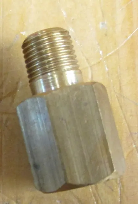 PIPE EXTENSION FOR OIL PRESSURE SENDER ON 4500|4530|5500|5530|5555|5565|6000|6030|6530|8560|MPOWER 75 MAHINDRA TRACTOR (000020808E05)