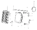 OVERFLOW TANK & CAP FOR LATER 7520 MAHINDRA TRACTOR (006015664B91)