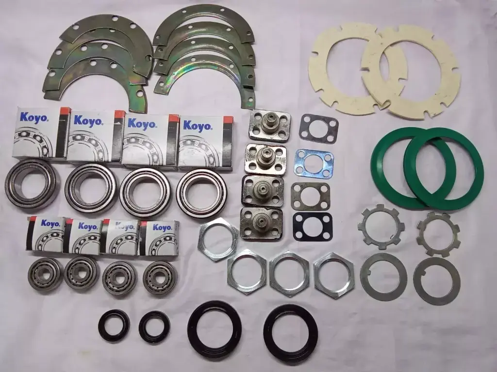 Front & Rear Axle Wheel Bearing Knuckle Kit Fits Suzuki Samurai SJ410 SJ413-KOYO