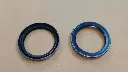 2X SUZUKI SAMURAI SIDEKICK TRACKER '85-'95 REAR AXLE OIL SEALS R / L OEM NEW