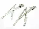 For Suzuki Samurai SJ410 SJ 413 Gypsy Front Window Regulator Assey Manual Set