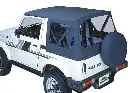 Soft Top for Suzuki Samurai Denim with Tinted Windows 4 Short Body Samurai
