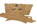 Suzuki Samurai 1986-1995 Front,side and rear panels Beige for short body Samurai