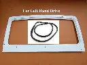 WINDSHIELD FRAME FRONT FOR LEFT HAND DRIVE SUZUKI SAMURAI SIERRA DROVER-WHITE