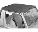 1986-1994 Suzuki Samurai Brief Bikini Bimini Top in Black Denim Black
