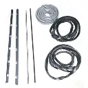For Suzuki Samurai SJ410 413 Door Window Trim Moulding Seal Felt Whisker