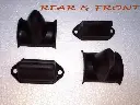 SUZUKI SJ413 SJ410 REAR /FRONT LEAF SPRING BUMPER BUMP SET LJ80 SAMURAI SIERRA