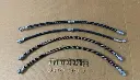 Extended Brake Line Kit 110807-3-KIT 110808-3-KIT for Suzuki Samurai 1986-1988