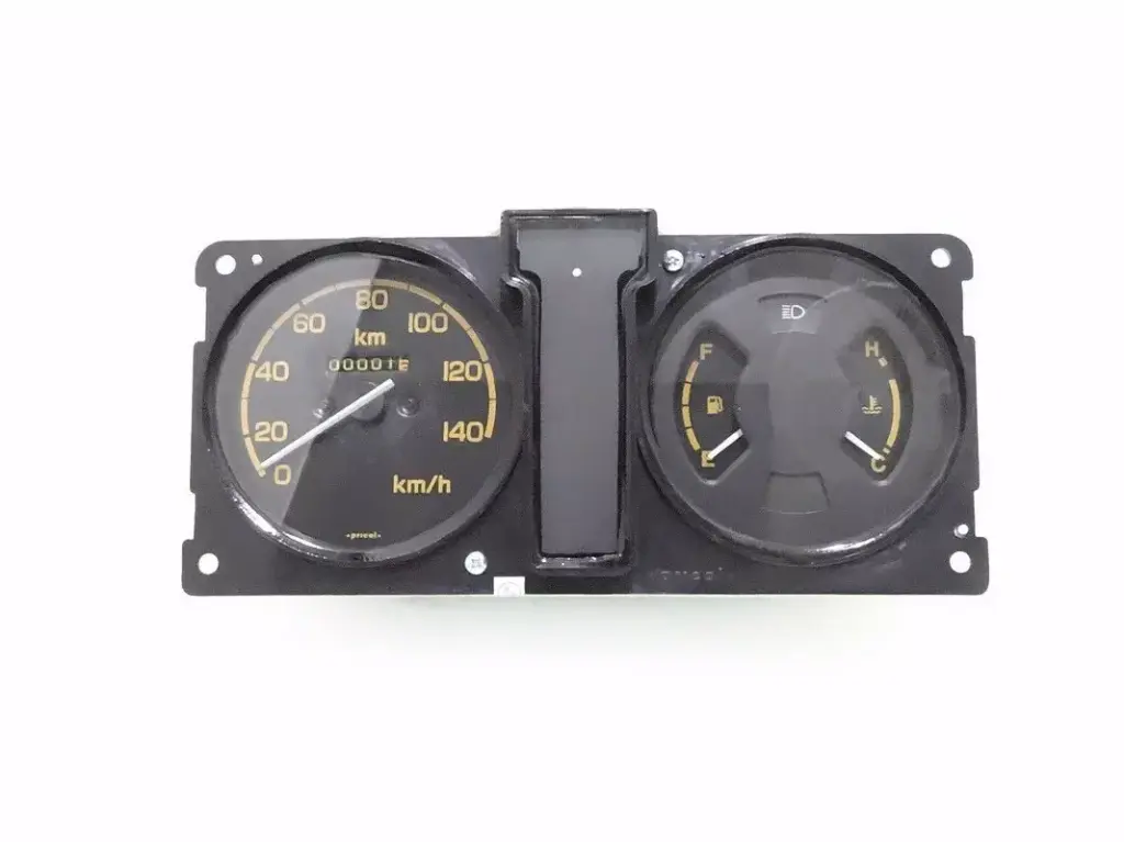 Dashboard Instrument Cluster Speedo Meter Suzuki Samurai SJ413 with Cover+2 LED
