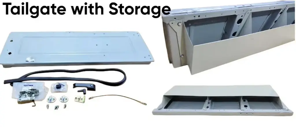 Tailgate With attached storage/organizer For SUZUKI SAMURAI 86-95 SJ410/SJ413