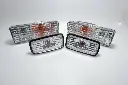 SUZUKI JIMNY SAMURAI SJ410 SJ413 FRONT SIDE FENDER INDICATOR TURN SIGNAL + Bulbs