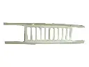 Suzuki SJ410 FRONT GRILL WHITE - All Metal - Suzuki Samurai SJ410