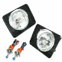 Suzuki Samurai SJ410 Jimny Headlight Bezel Set With 7'' Headlamp Sealed Beam
