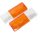 For Suzuki SJ413 410 Front Bumper Indicator Light Lens Jimny Samurai Sierra