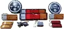 SUZUKI SAMURAI SIERRA JIMNY COMPLETE LED CONVERSION KIT /LIGHT SET WITH RELAY