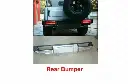 Next Generation Ultra Look Rear Bumper Set For Suzuki Samurai SJ 143 SJ 410