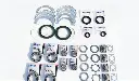 KNUCKLE, KING PIN & FRONT AXLE REBUILD KIT - SUZUKI SAMURAI 80'-95-KOYO Bearings