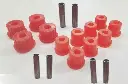Leaf Spring Eye/Shackle Polyurathane Bushing Kit Fits 86-89 Suzuki Samurai-RED