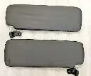 Sunvisors LH and RH Black Sun Visor OEM Genuine Suzuki Samurai 86-95