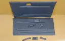 New Gray Custom Door Panel Set With Handles For Suzuki SAMURAI Jimny SJ410 SJ413