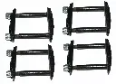 Suzuki Samurai Gypsy SJ410 SJ413 Front & Rear Leaf Spring Shackle Set of 4