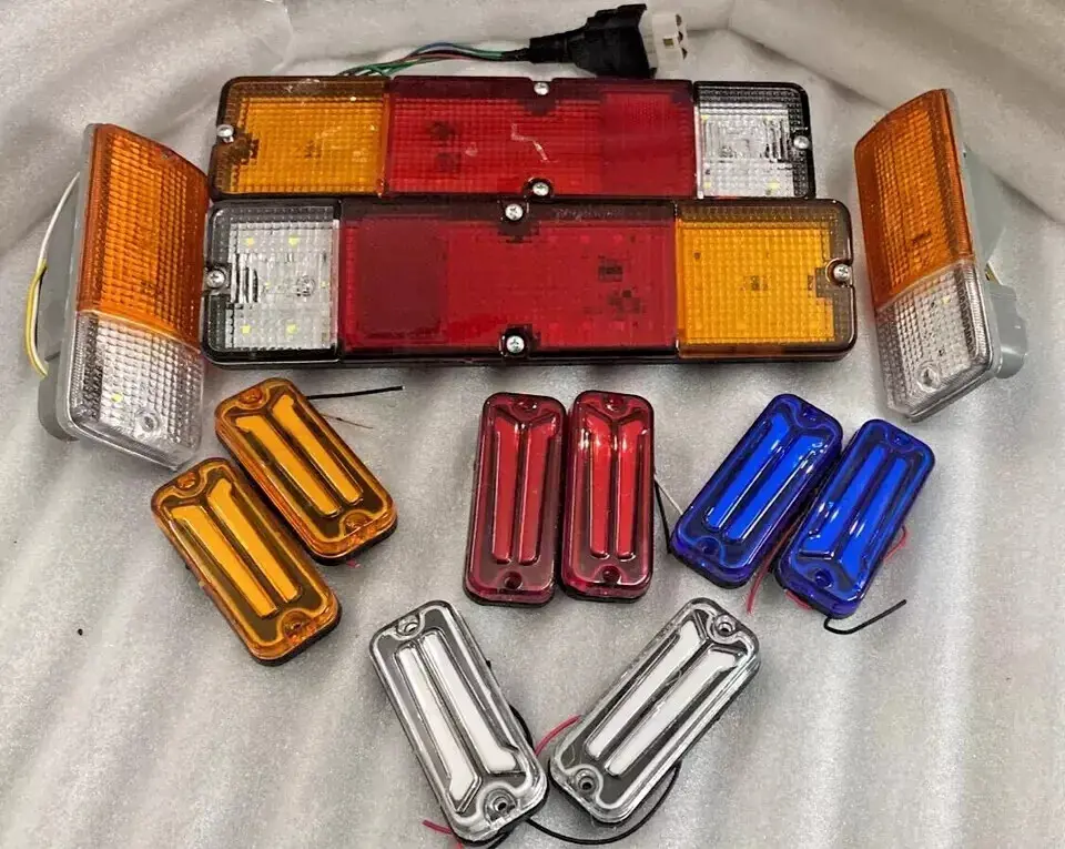 LED Tail Lights,Indicators,Front & Rear Fits Suzuki Samurai Sierra SJ413 SJ410