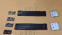 OEM SUZUKI SAMURAI SJ410 413 HOLDEN DROVER DOOR BAND OPEN STOPPER KIT SET OF 2