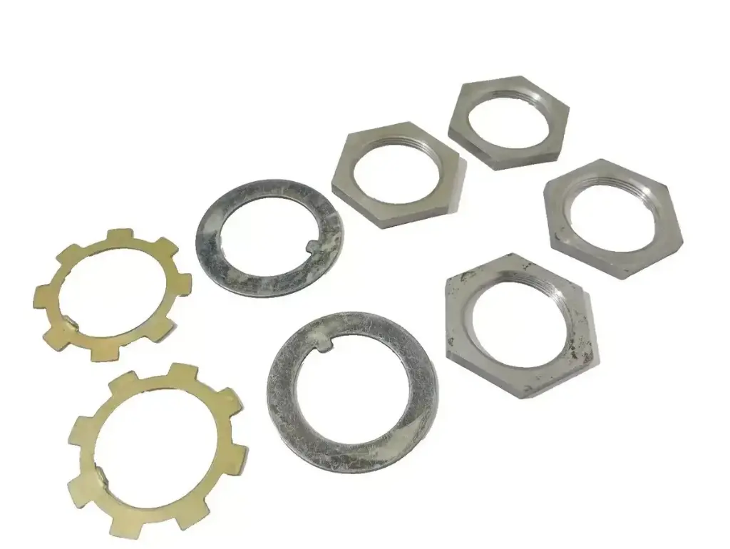 Suzuki Gypsy Samurai 85'-95' Axle Hub Spindle Nut, Thrust Washer, Lock Washer
