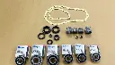 "Kitchen Sink" Suzuki Samurai Transfer Case TCase Bearing Kit 86-95 {BK236} KOYO