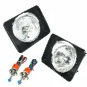 Suzuki Samurai SJ410 Sierra Gypsy Headlight Bezel Set + 7'' Headlamp Sealed Beam