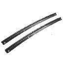 SOFT-TOP METAL EXTENSIONS (ATTACHES SOFT-TOP TO TARGA BAR) (OEM) - SAMURAI '80